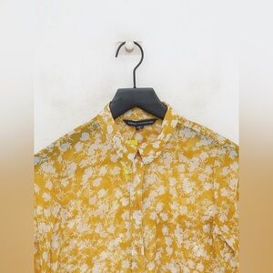 French connection chiffon floral shirt elegant
